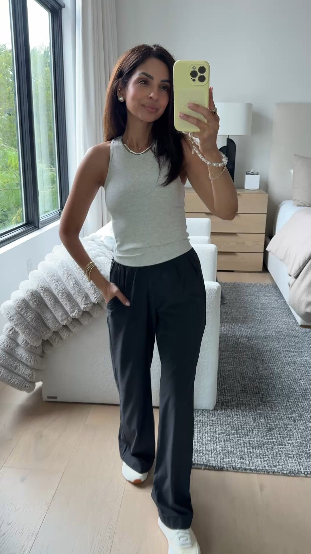 These villa pants from @vuoriclothing are a 10/10! The fit and fabric are exceptional & great for busy days and travel also! I did an xxs short length in pants and xs in tank for size reference. I love that these tanks have a built in bra!! Soo comfortable! 
#vuoripartner

#LTKTravel #LTKActive