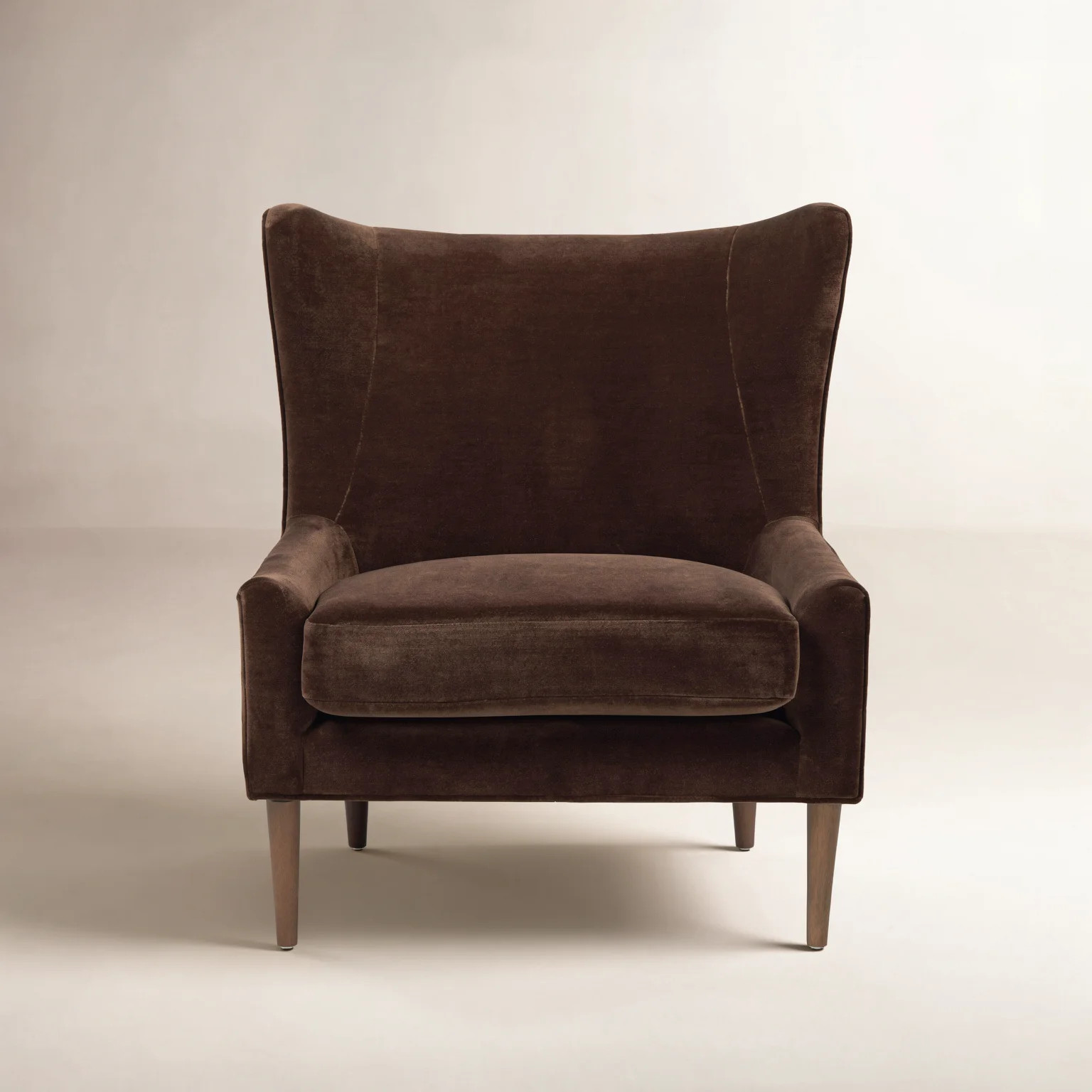 Perth 76.83Cm Wide Top Grain Leather Wingback Chair | Wayfair North America