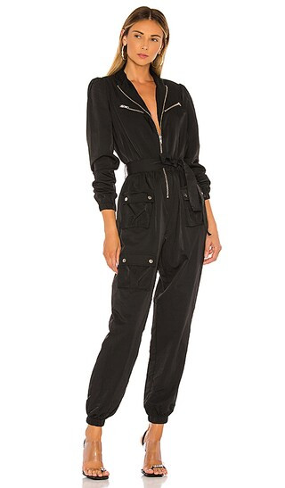 Lovers + Friends Curtis Jumpsuit in Black from Revolve.com | Revolve Clothing (Global)