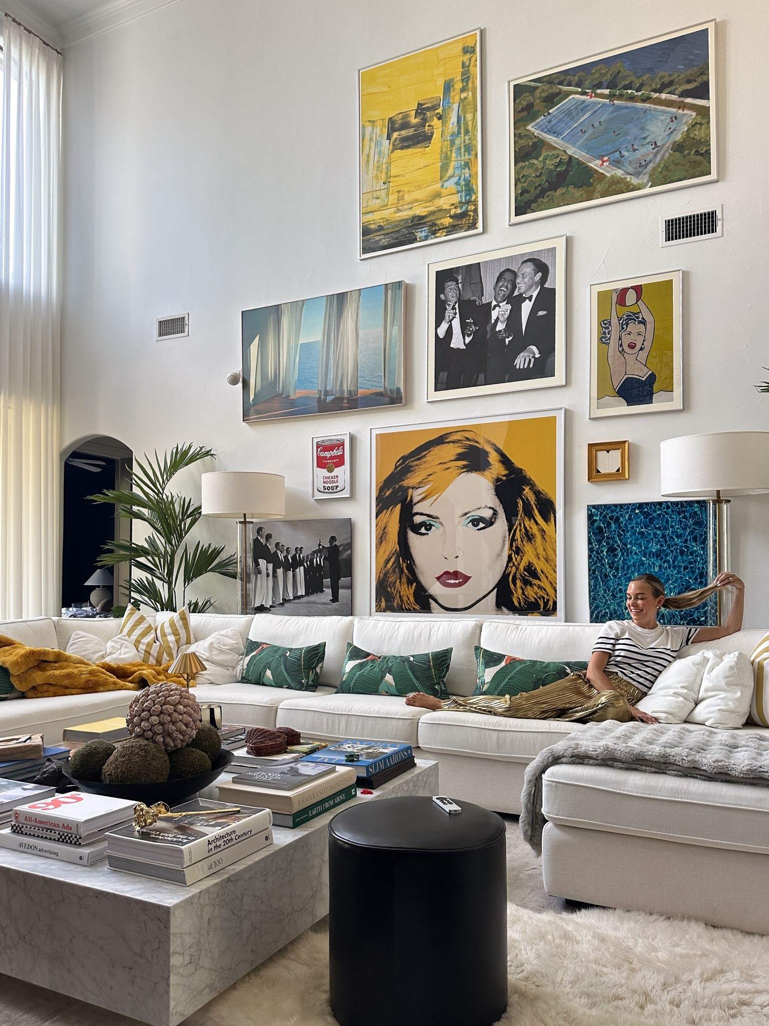 The ultimate museum style gallery wall at home!

#LTKHome