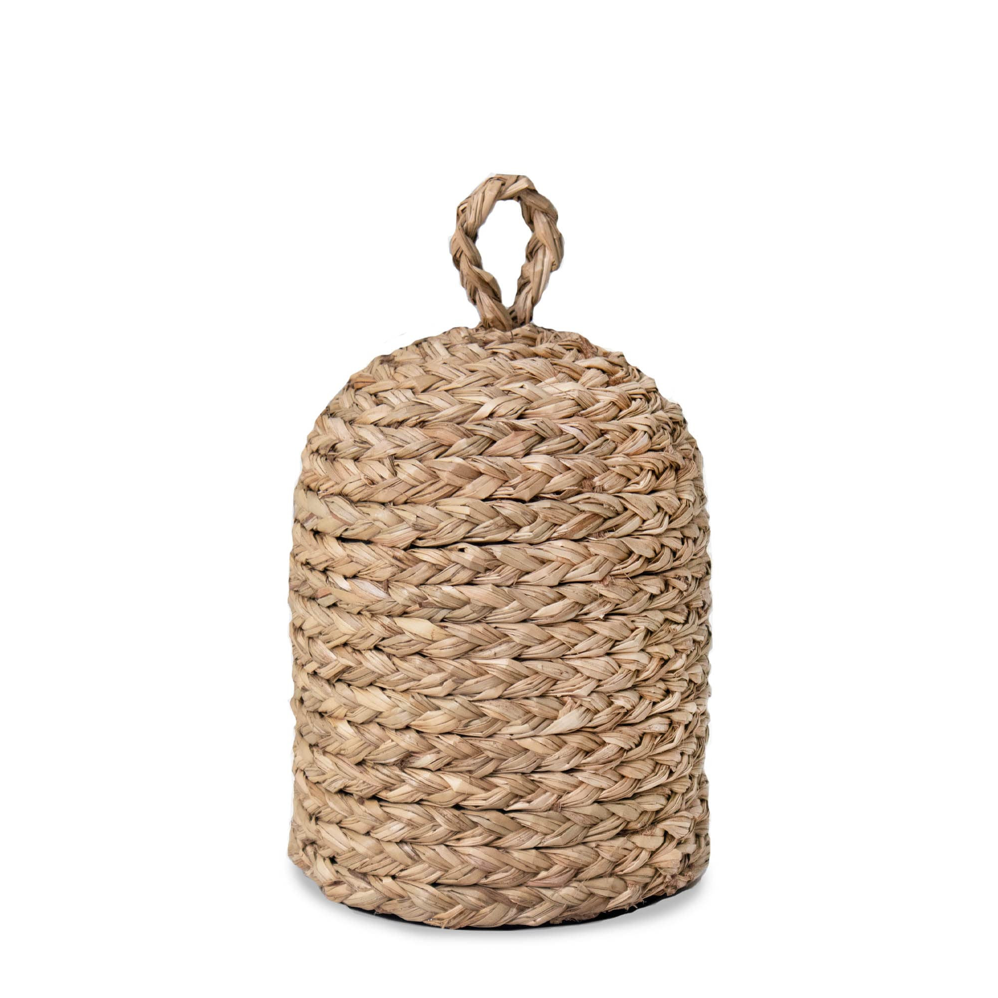 PEMAR Natural Wicker Door Stopper with Handle, Decorative Door Stop, Heavy Indoor Doorstop, Rusti... | Amazon (US)