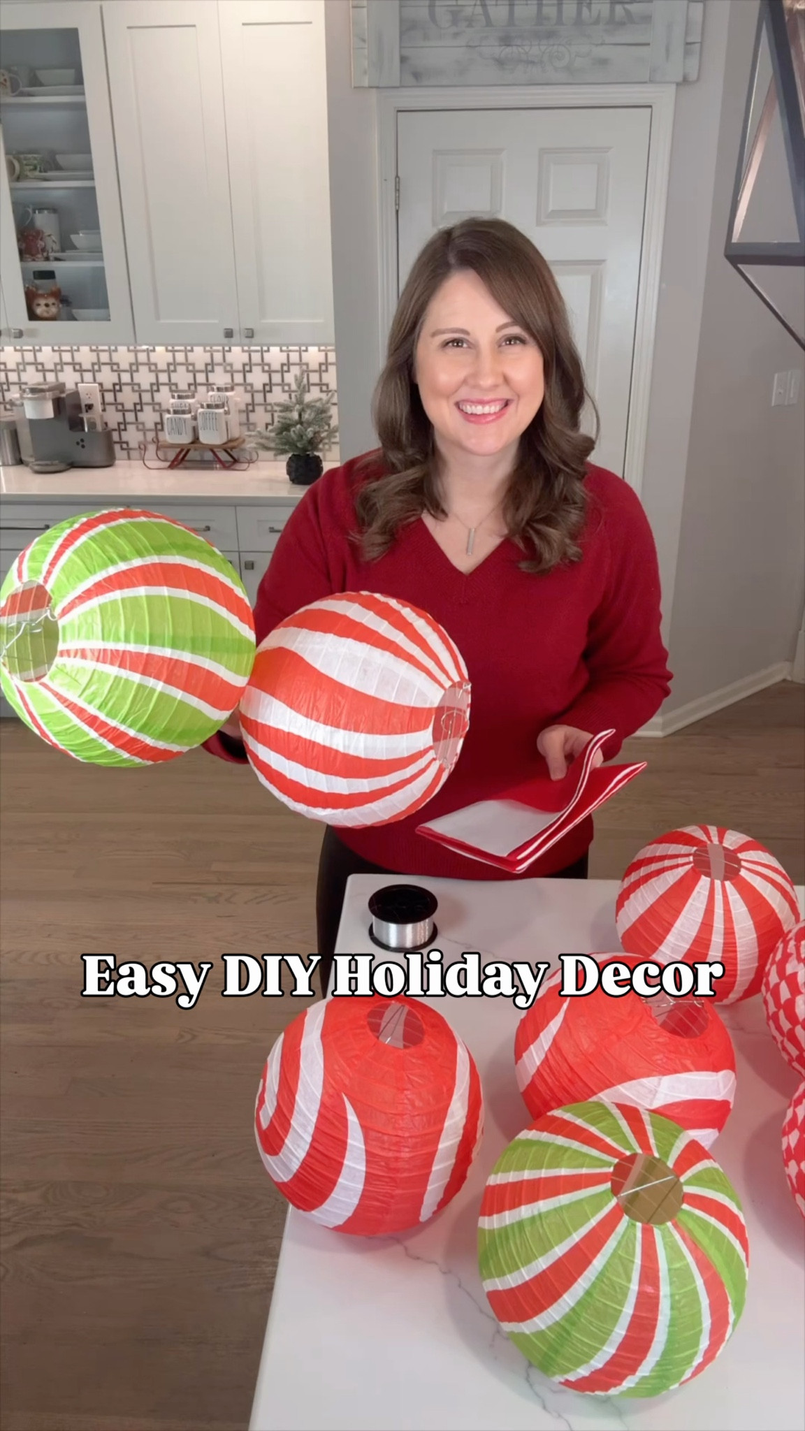 ✨ DIY Holiday Magic You Have to Try! ✨
Turn simple paper lanterns + tissue paper into giant holiday candies in minutes 🍬🎄
Hang them with fishing line + command hooks for the cutest floating candy decor EVER!

So easy, so magical, and SO budget-friendly. Tap to shop everything you need! 💫

#DIYHolidayDecor #HolidayDecor #HolidayDIY #ChristmasDecor 


#LTKSeasonal #LTKHoliday #LTKHome