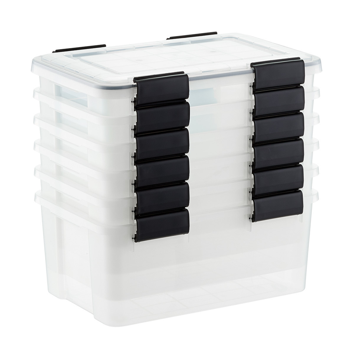 Clear Weathertight Totes Cases | The Container Store