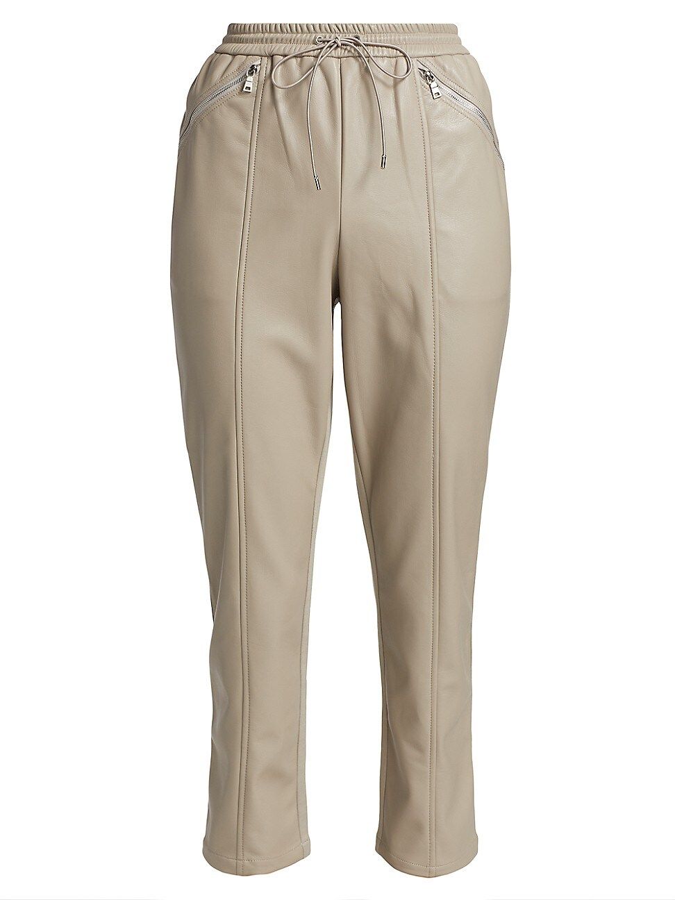 Jonathan Simkhai Standard Violet Stretch Faux Leather Pants | Saks Fifth Avenue