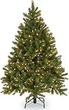 National Tree Company Pre-Lit 'Feel Real' Artificial Full Downswept Christmas Tree, Green, Dougla... | Amazon (US)