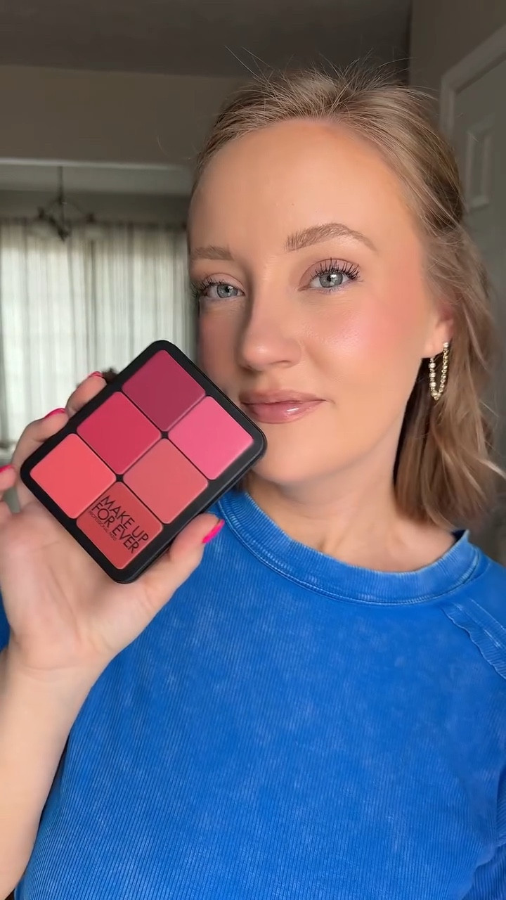 easy go to makeup that you can customize from day to day 🙌🏼 #makeupforever #facepalette #creammakeup #fullfacemakeup #TikTokShopCreatorPicks