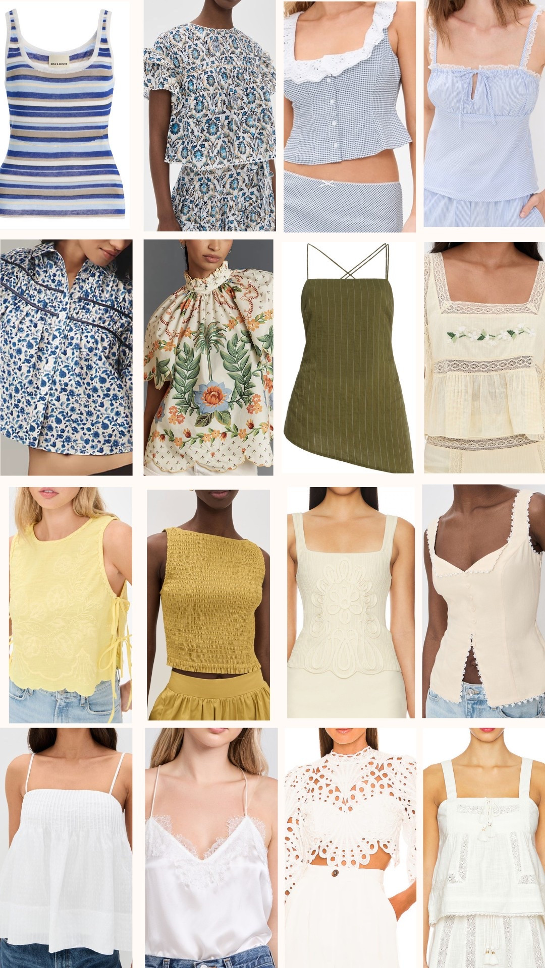 Spring tops under $200