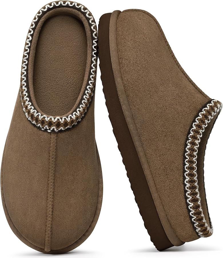 Litfun Memory Foam Slippers for Women Men Cozy Warm House Shoes Indoor and Outdoor | Amazon (US)