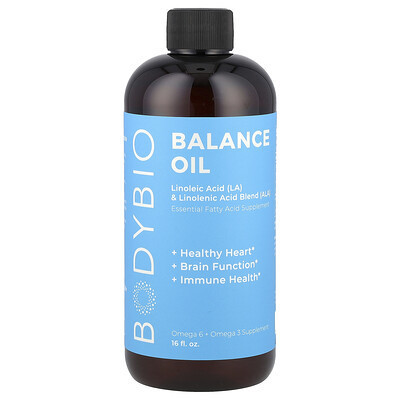 BodyBio, Balance Oil, Linoleic Acid (LA) & Linolenic Acid Blend (ALA), 16 fl oz (473 ml) | iHerb