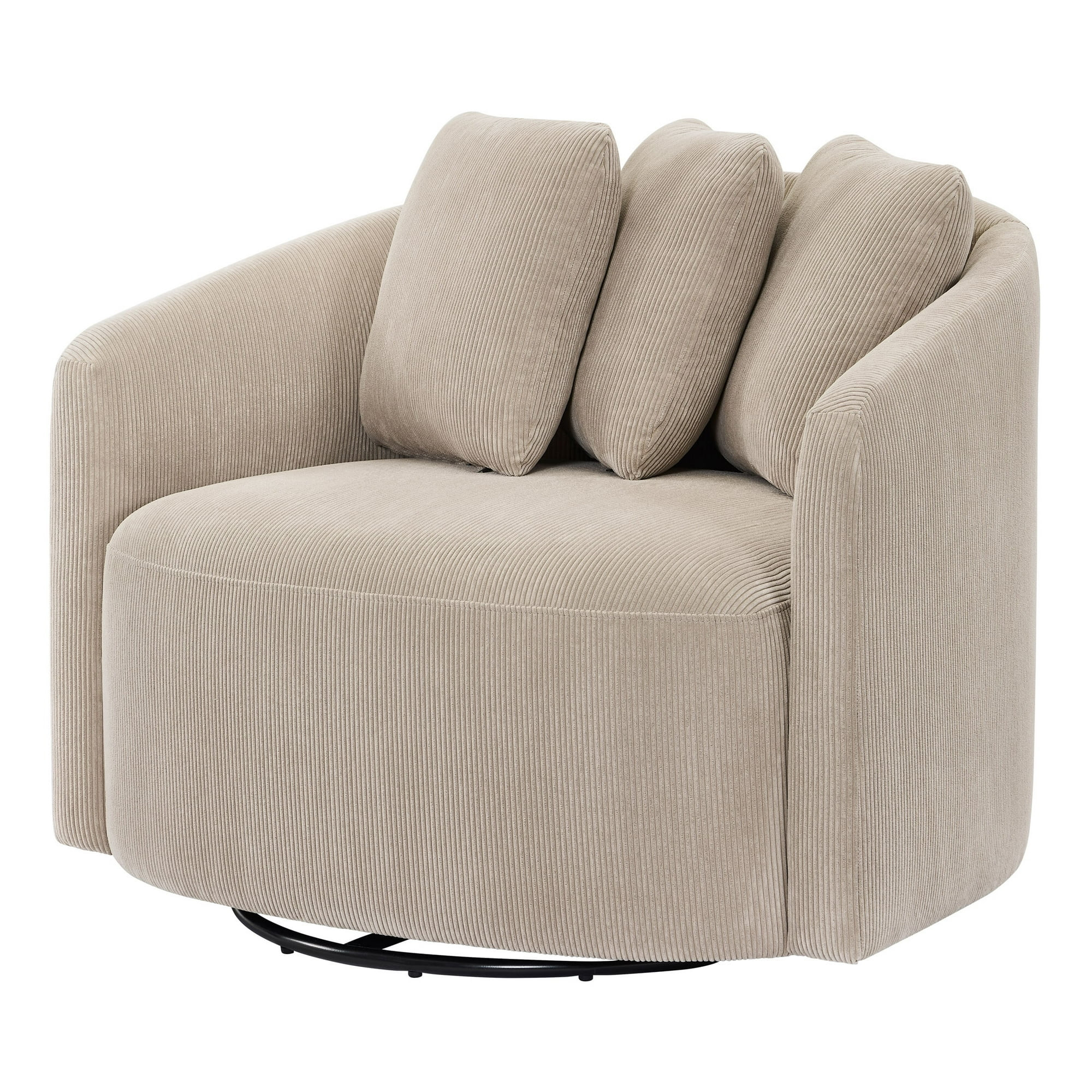 Beautiful Drew Chair by Drew Barrymore, Fawn Cord | Walmart (US)