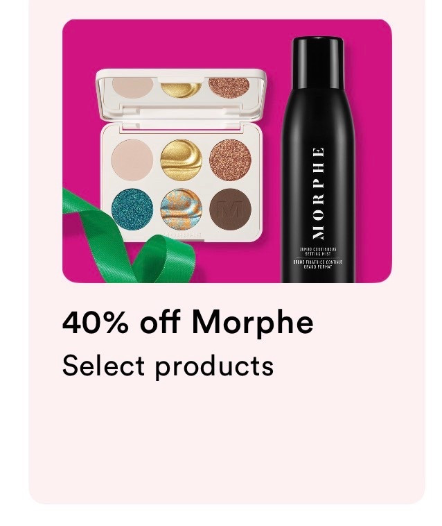 40% off Morphe. Morphe is one of my top favorite makeup brands. #ulta #blackfriday

#LTKHoliday #LTKCyberWeek #LTKSaleAlert