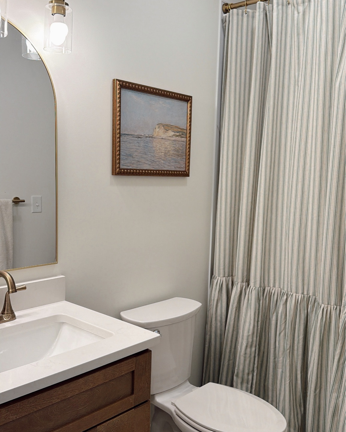 bathroom art + shower curtain!! 🚿🎨

#LTKHome
