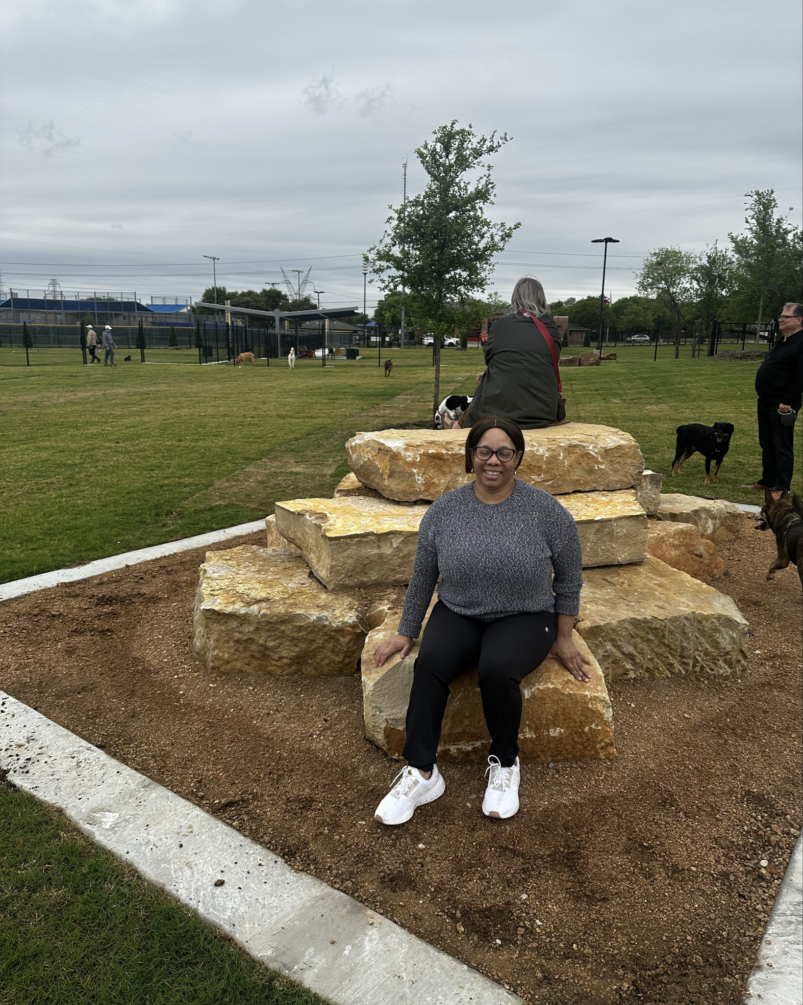 I have lived in Coppell for three years and I am not sure that I have ever seen the dog park before, so we had to take our dog there this morning. 

He loves to walk around and explore and sometimes plays with other dogs but for the most part he’s a loner. 🐾

My sweater is from Loft, sweatpants from Amazon and my Adidas are from Kohls. 

What a fun way to start the day. 🐶



#LTKOver40 #LTKootd #LTKmomlife