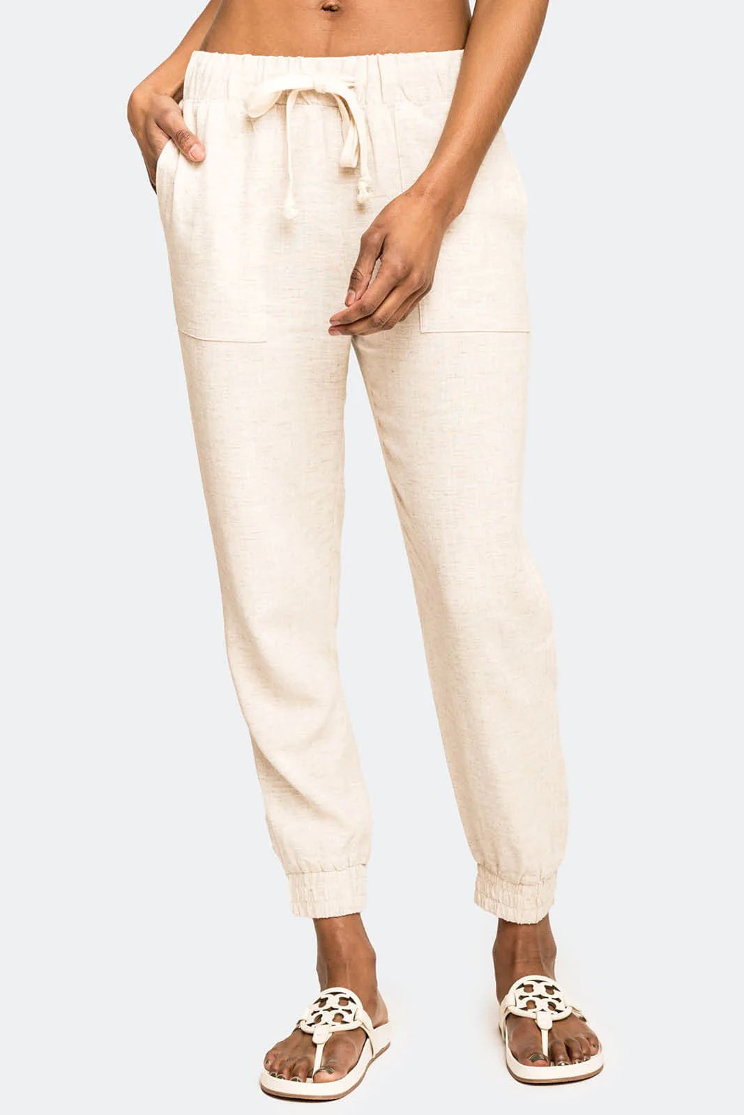 GIGI Linen Jogger | Gibson