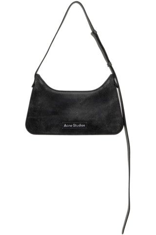 Acne Studios - Black Mini Platt Shoulder Bag | SSENSE