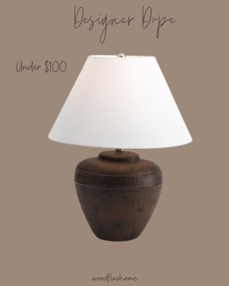 Table Lamp 
24in ceramic lamp 

#LTKfindsunder100 #LTKhome