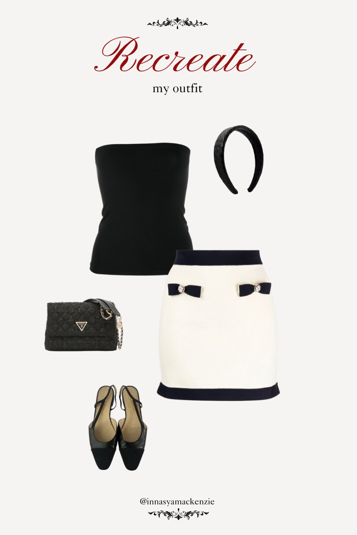 recreate my look 🤍🫶🏽