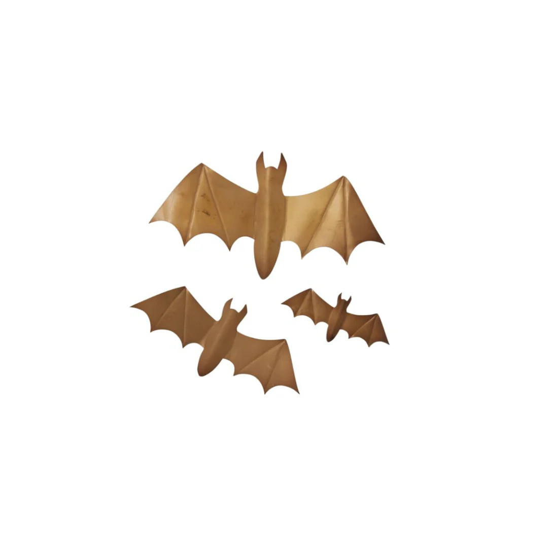 Winged Bats, Set of 3 | Pink Antlers