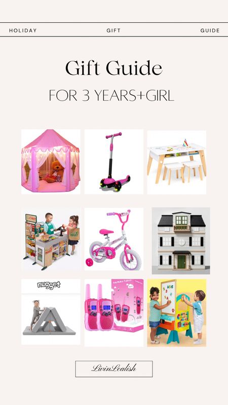 Gift guide for 3 year old girl 🎁

#LTKCyberweek #LTKkids #LTKGiftGuide
