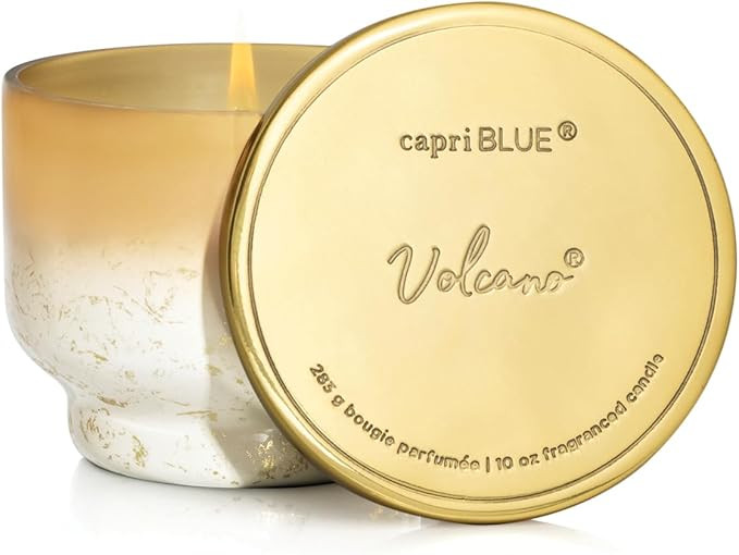 Capri Blue Volcano Scented Candles for Home - Glimmer Inverted Jar Candles - Long Lasting Candles... | Amazon (US)