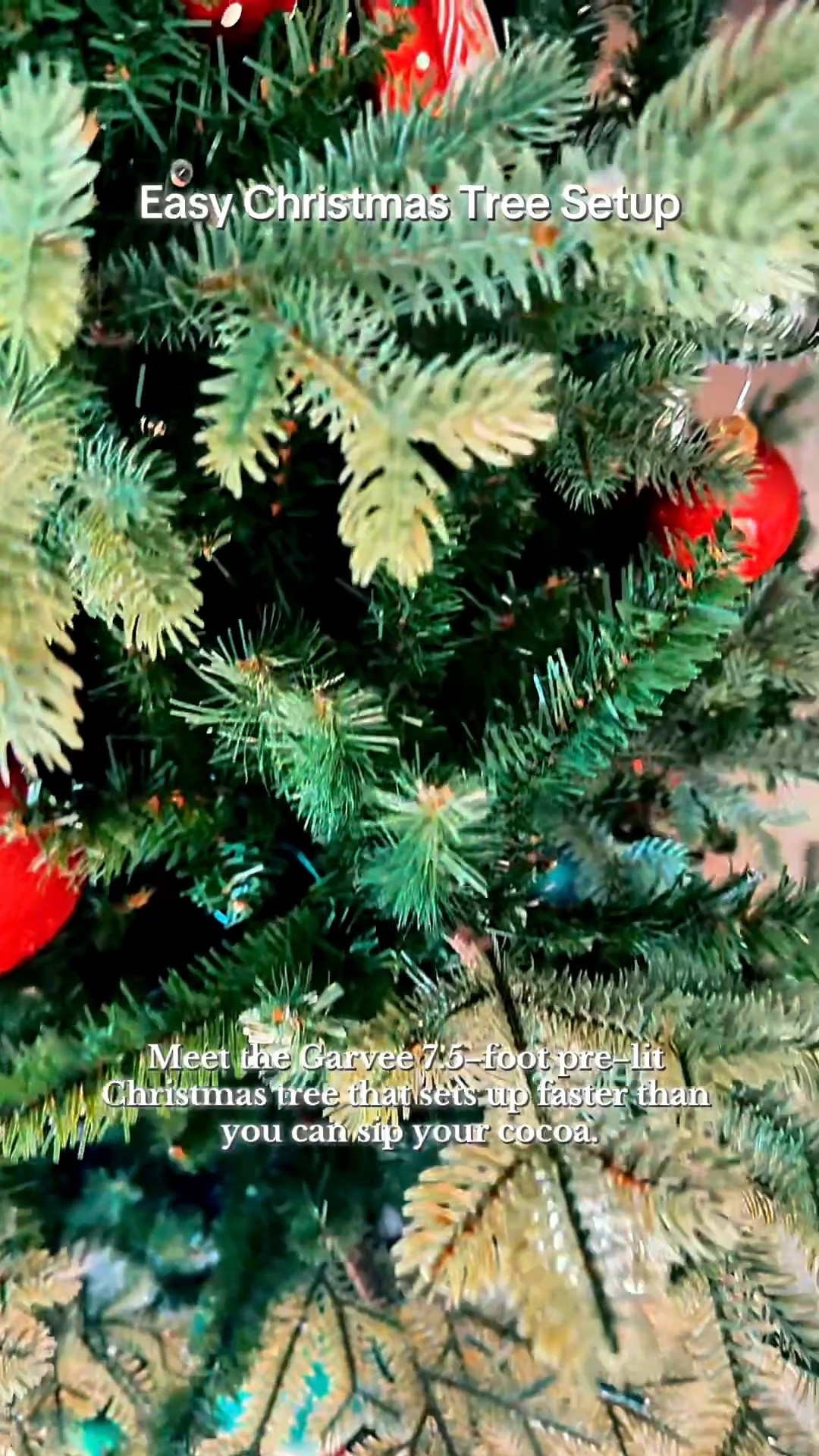 Easy Christmas Tree Setup—Garvee Pre-lit 7.5 ft. Tree
No need to stress over Christmas tree setups this year. Garvee’s pre-lit tree branches drop down easily as they lock securely to the base with a simple click. Get the best prices now when you shop my link! 

#LTKHoliday #LTKHome #LTKSeasonal