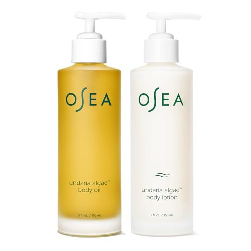 OSEA Mega Moisture Duo - Undaria Algae™ Body Oil & Undaria Algae™ Body Lotion | Amazon (US)