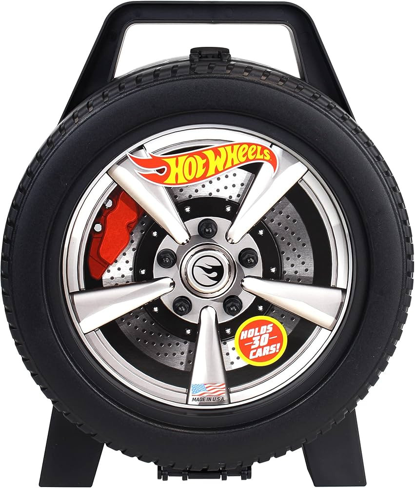 Hot Wheels 30-Car Storage Case With Easy Grip Carrying Handle | Amazon (US)