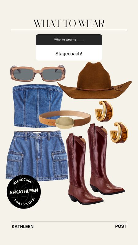 What to Wear: to Stagecoach
#KathleenPost #WhatToWear #Spring #springfashion #SpringOutfit 

#LTKstyletip #LTKtravel