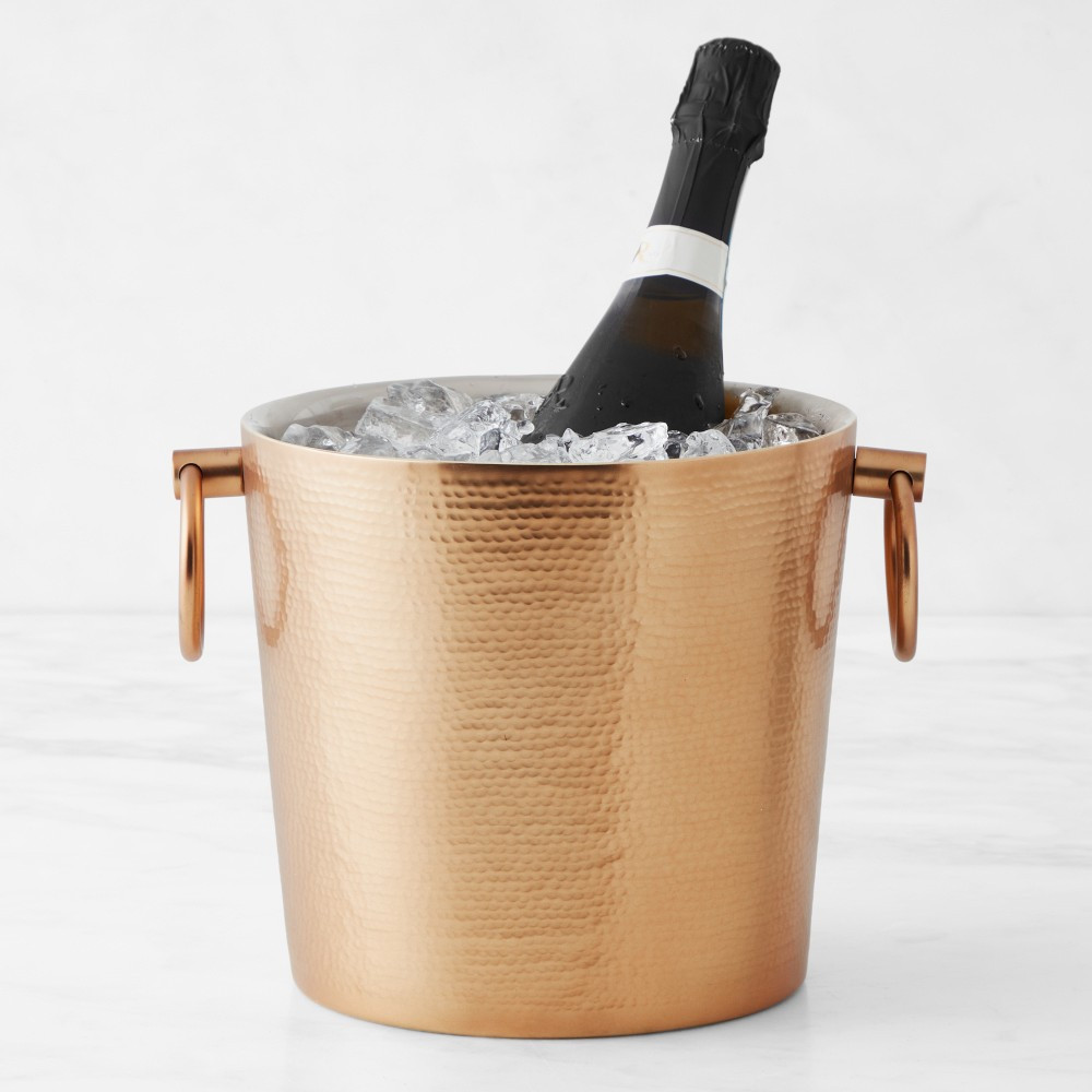 Antique Brass Champagne Bucket | Williams-Sonoma