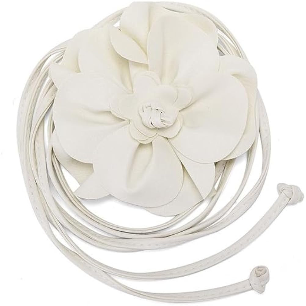 COTIM COYIN Women's Decor Flower Rope Braid Waist Belt for Wedding Dress, Party, Sash Waist Belt ... | Amazon (US)
