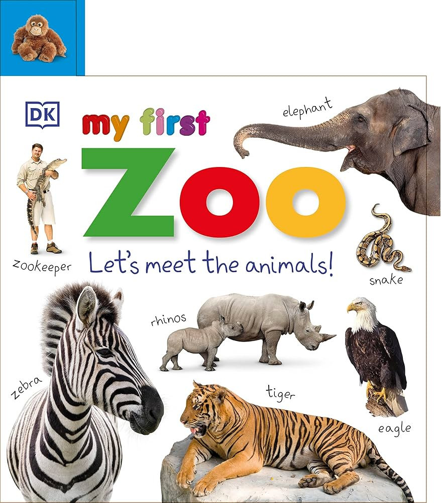 My First Zoo: Let's Meet the Animals! (My First Tabbed Board Book) | Amazon (US)
