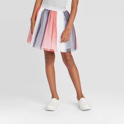 Girls' Americana Sparkle Tutu Skirt - Cat & Jack™ | Target