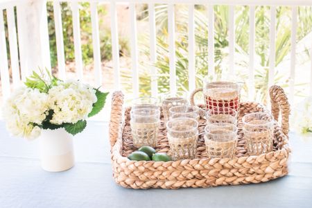 Serena and Lily Memorial Day sale! Woven glasses, woven tray, breakfast in bed tray, woven pitcher, Memorial Day sale roundup 

#LTKfindsunder50 #LTKfindsunder100 #LTKsalealert