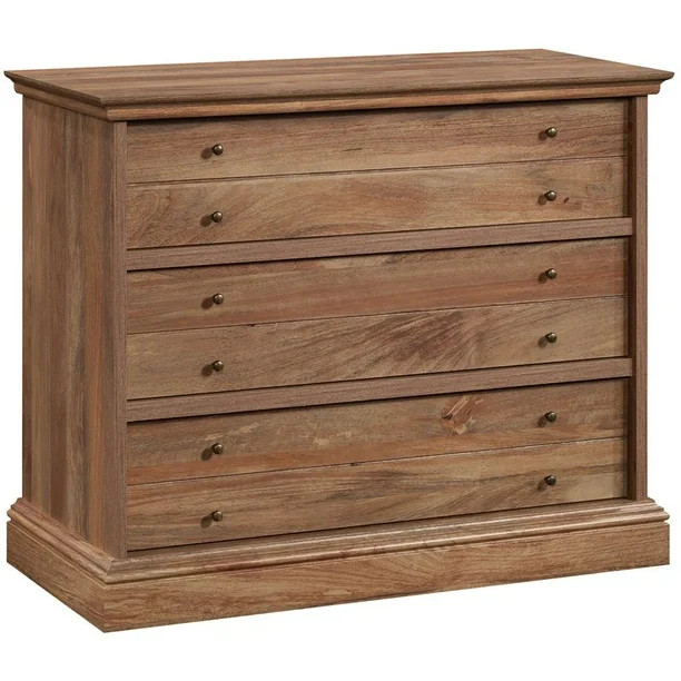 Sauder Barrister Lane 3-Drawer Bedroom Dresser, for TVs up to 40", Sindoori Mango Finish | Walmart (US)