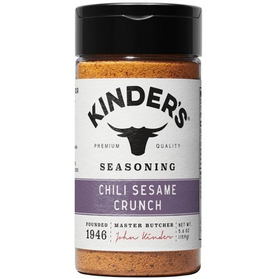 Kinder's Chili Sesame Crunch Seasoning - 5.6oz | Target