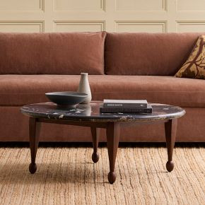 Pierce & Ward Marble Coffee Table (42") | West Elm (US)