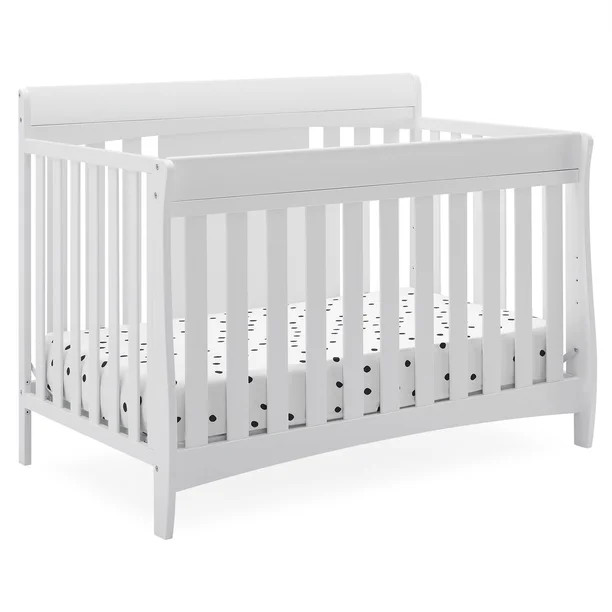 Delta Children Richmond 6-in-1 Convertible Baby Crib, Bianca White | Walmart (US)