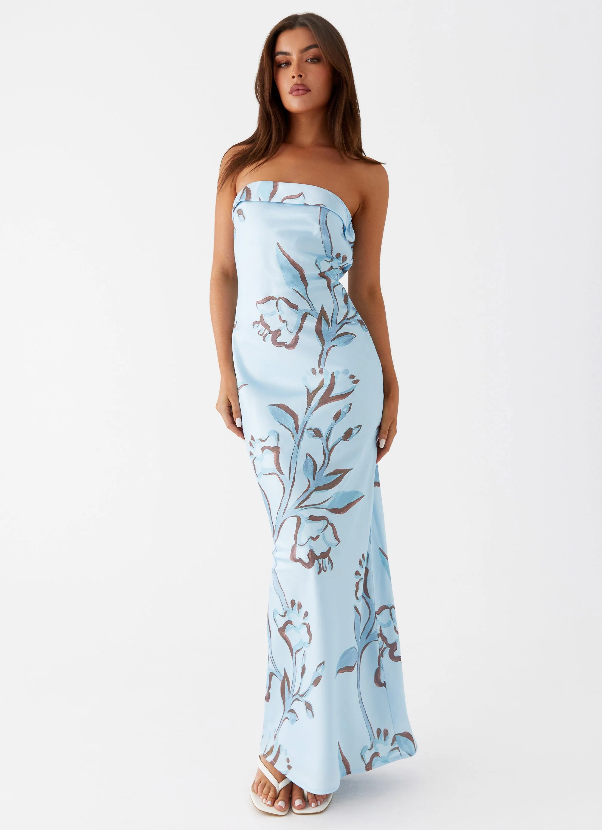 Summer Lover Maxi Dress - Blue Floral | Peppermayo (Global)