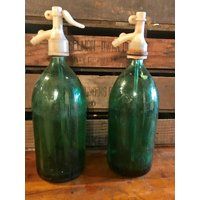 Vintage Seltzer bottle. | Etsy (US)