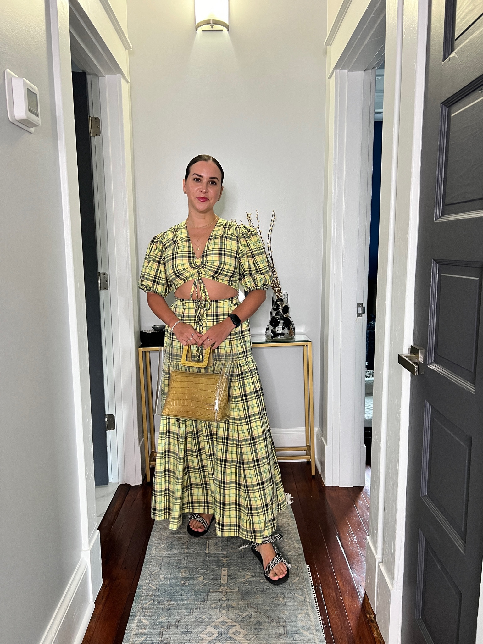 Matching set. Summer set. Plaid summer. Green plaid.

#LTKSeasonal #LTKStyleTip