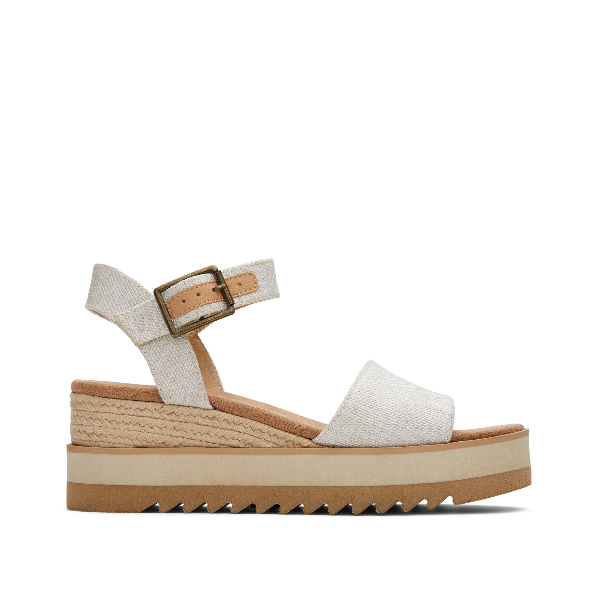 Womens Diana Natural Wedge Sandal Sandal | Toms EMEA