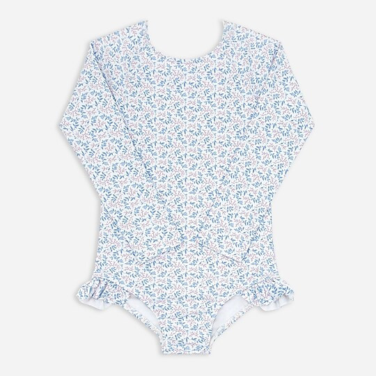 Girls' minnow™ rash guard one-piece | J. Crew US