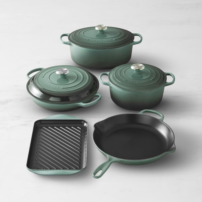 Le Creuset Signature Enameled Cast Iron 8-Piece Cookware Set | Williams-Sonoma