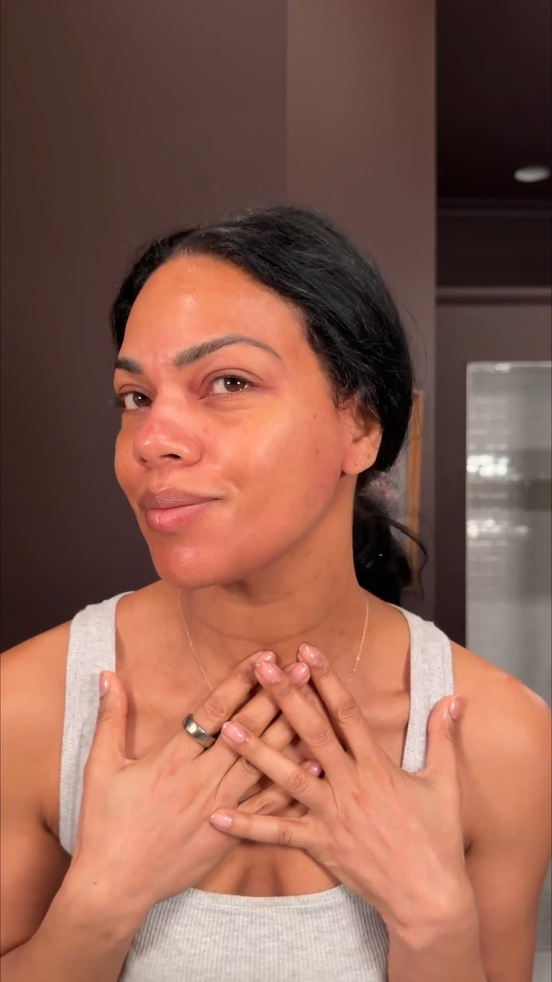 I’m addicted to this mask I am sorry to report 😂 side sleeper approved and just make sure you put a thick layer and let it dry before drifting to sleep. Put it on over your night skincare and wake up with glass skin 😍



#LTKmorningroutine #LTKOver40 #LTKBeauty