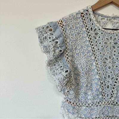Saylor Shanice Lace Romper M  | eBay | eBay US