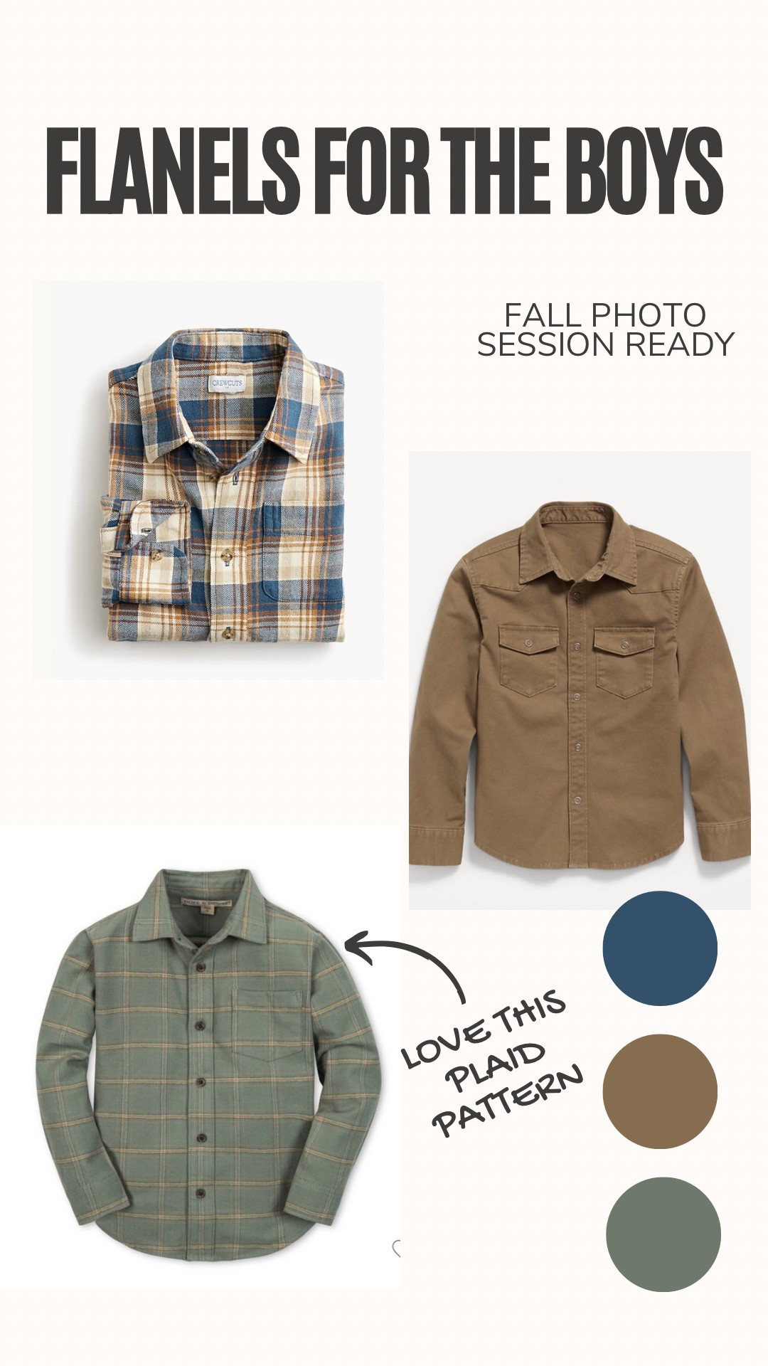 Fall flannels for boys 🍂

#LTKKids