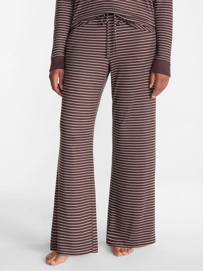 Joyspun Women's Cozy Lounge Collection Hacci Knit Sleep Pants, Sizes XS-3X | Walmart (US)