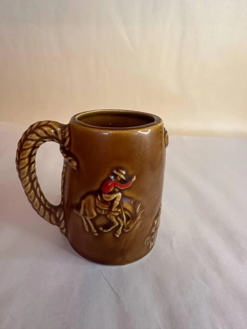 Vintage Cowboy Texas Longhorn Hemisfair World’s Fair 1968 San Antonio Mug Japan - Etsy | Etsy (US)