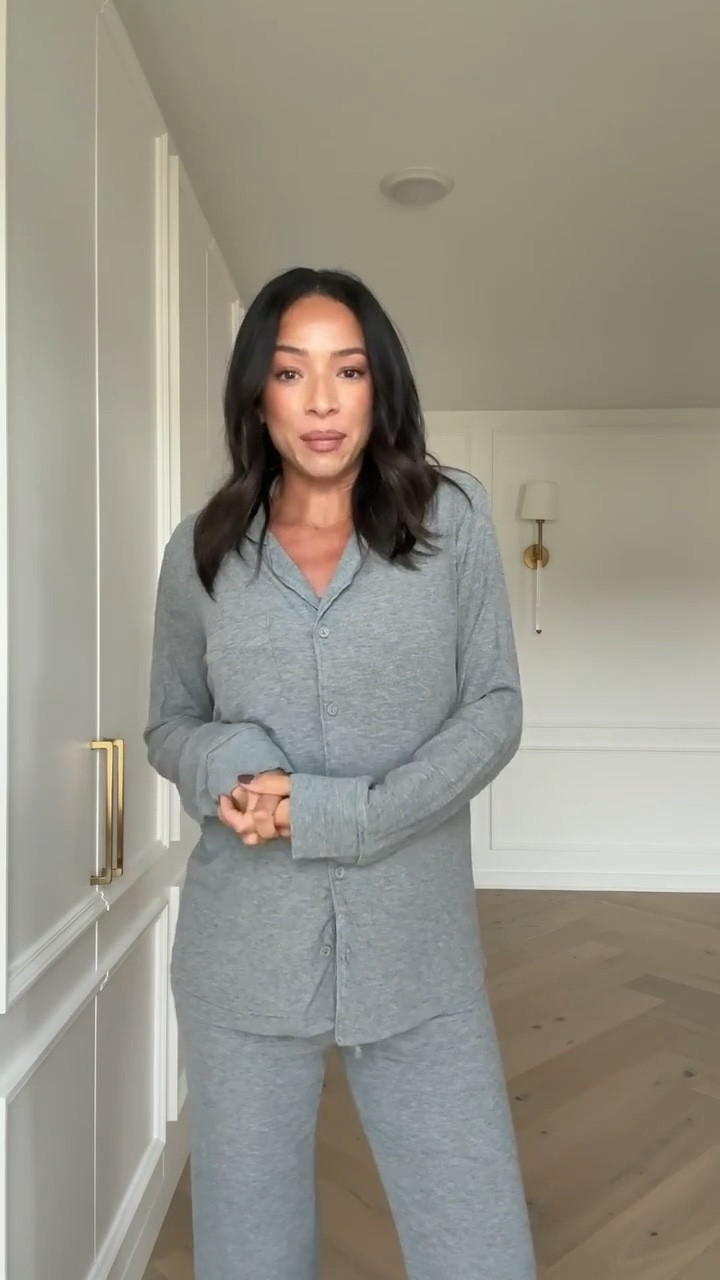 My favorite pjs are 30% OFF!! They’re so soft, wash well and hold shape, tall girl friendly, and I haven’t had to buy a new size with pregnancy 🙌🏽 Loungewear Skims pjs Matching pajamas Comfy outfit 


#LTKFindsUnder100 #LTKSaleAlert #LTKBump