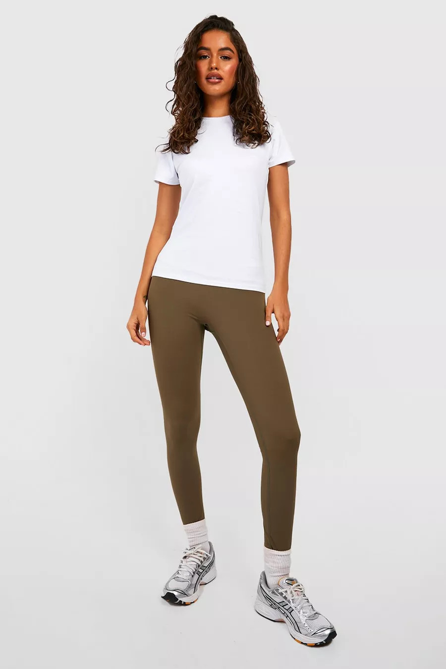 Short Sleeve Fitted Crew Neck Jersey Tshirt | Boohoo.com (US & CA)